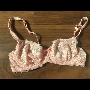 Gilligan&O’Malley 34B Balconette Lace Unlined Bra